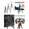 3301 Multi-Functional Professional Lightweight Portable Tripod Stand For Mobile Phones And Cameras – Durable, Adjustable, and Perfect for Photography and Videography. 