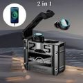 M25 Wireless Earbuds Bluetooth 5.3 with Deep Bass, LED Power Display, Noise Cancelling, IPX5 Waterproof, Touch Control Earphones. 