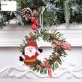 Christmas Tree Hanging Wreath 6 inch Festivals Decor Christmas Decorations. 
