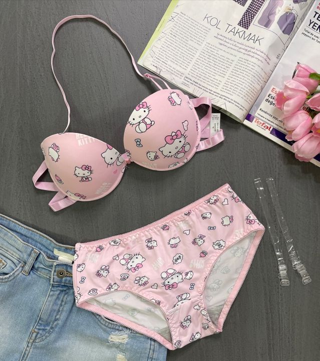 High%20Quality%20Front%20Open%204%20In%201%20Push-up%20Hello%20Kitty%20Print%20Adjustable%20Straps%20Bra%20Panty%20Set%20016%20-%20Image%209