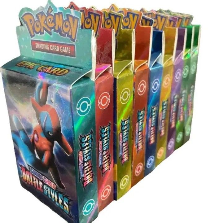 Pokemon Card And Deck Set 27+ Cards Included For Kids