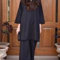 "Fashionable Black Stitched Kurta for Girls" prefect  for any traditional ocassion. 