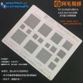 Amaoe Universal Stencil BGA IC Reballing Stencil 0.3 0.35 0.4 0.5mm Parallel 45 Degree Hole Misaligned in Pakistan. 