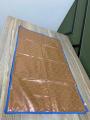 Rexin material dastarkhwan sheet - 23 x 36 inches. 