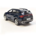 KIA Motor Car SPORTAGE Mini Diecast 1:36 Scale Miniature Display Toy With Lights and Sound - Car Size 4 inches - Blue. 