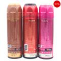 Body Spray Pack of 3 For Men Gift | Big Bottle 200ml ASEEL | Dundill Red | COCO by FRESHRITE Value Budget pack For Men & Women Gents and Ladies Deodorants Body Spray Imported High Quality By Lucky Long Lasting Women And Men Gift Whole Sale Gifting. 
