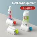ST Specifications of 1 Pcs Plastic Rotary Toothpaste Squeezer Device - Durable Rolling Tube Paste Squeezer & Dispenser - Manual Rotary Paste Holder. 
