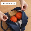 New Imported Quality Portable Lunch Bag Thermal Insulated Lunch Box Tote Cooler Handbag Lunch Bags For Women Convenient Box Tote Food Storage Bag for School/Office/Outing/Picnic Random Color. 