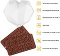Heart Shaped Chocolate Mold Pinata Cake Mold and Hammer Popsicle Mold Set Diamond Silicone Mousse Cake Mold Trays ​Candy Dessert Ice Cream for Cake Decoration Making Ice Cream Chocolate. 