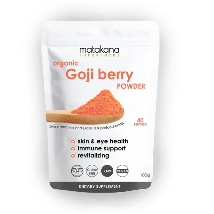 Organic Goji Berry Powder 100g | Daraz.pk