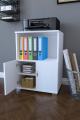 Storage Cabinet Multi-Purpose Cabinet For Office And Home use White. 