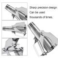 Nose Trimmer for Men Stainless Steel Nose Hair Trimmer Washable Portable Mechanical Clippers Cutter Personal Care Appliances. 
