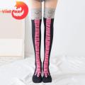 Funny Chicken Feet Socks Chicken Feet Print Over Knee Length Anti-slip Warm Calf Socks for Women Perfect Valentine's Day Gift Women Chicken Feet Stockings. 
