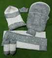 7 Pcs Baby Bedding Set Super Soft High Quality Complete Newborn Bister. 