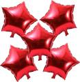 5 PCs 8" Small Stars Foil Balloons For Birthday Decoration Items For Boys Or Girls/ Birthday Decoration/Baby Shower. 