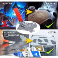Industrial Heat Resistance Cold Weld Metal Repair Paste A&B Adhesive Gel. 