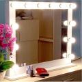 Hollywood Led Lights - Be a Movie Star at Home - Hollywood Style LED Vanity Mirror Lights Kit with 10 Dimmable Bulbs For Makeup Dressing Fixture Strip For Makeup Mirror Vanity Table Set. 