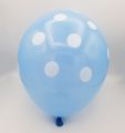 POLKA DOT LATEX BALLOON PARTY DECORATION BALLOONS ( PACK OF 25 BALLOONS ). 