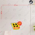 "Glory ART: Free Gift + Black Wooden 8 Seamless Pattern Wall Art Stickers - Home & Office Décor". 