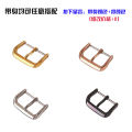 Factory wholesale leather watch strap plain pin buckle head leather strap red, white, blue, purple pink men's and women's straps. 