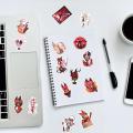 50/30/10PCS Angel Dust Alastor Popular Anime Peripheral Graffiti Stickers Computer Mobile Tablet Skateboard Luggage Stickers. 