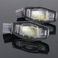 New 18 LED Licene Number Plate Light Lamp for Honda Accord Odyey Acura TX Civic unopery. 