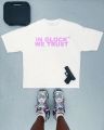 NG T Shirt Mens Harajuku Hip Hop in Glock We Trust Graphic Print Round Neck Cotton TShirt Gothic. 