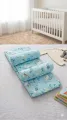 Soft Memory Foam Baby Pillow – Adjustable Head Shaping Cushion  Flat Head Prevention, Anti-Roll, Neck & Spine Support  Newborn Sleeping Positioner for Crib, Cot, Bed, Bassinet, Stroller & Car Seat – Breathable & Portable, Baby Safety Pillow. 