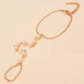Fashion Accessories Simple and Versatile Hand Accessories Popular Elements Pearl Ligature Bracelet All-in-one Bracelet Women. 