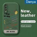dienya For Huawei P20 Pro Case Fashion Cool Words Thin New Design Leather Soft Back Cover Camera Protection Cases Shockproof Casing. 