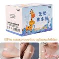 60Pcs Portable Transparent Adhesive Bandages Invisible Anti-friction Kids Finger Stickers Breathable High Viscosity Foot Patch for Children Bathing Swimming. 