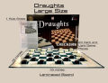 Draughts and checkers 2 in 1 board game-2in1 Draughts & Checkers Board Game Heavy Laminated Board Draughts And Chess Board Game. 