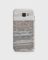 Samsung Galaxy C7 Cover 3D Hard Case White Glitter - 1Cover2201. 