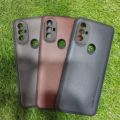 Motorola Moto G Pure / G Power 2022 Back Cover New Branded Smooth Protective Leather TPU Mobile Cover With Holding Mobile Case Pouch. 