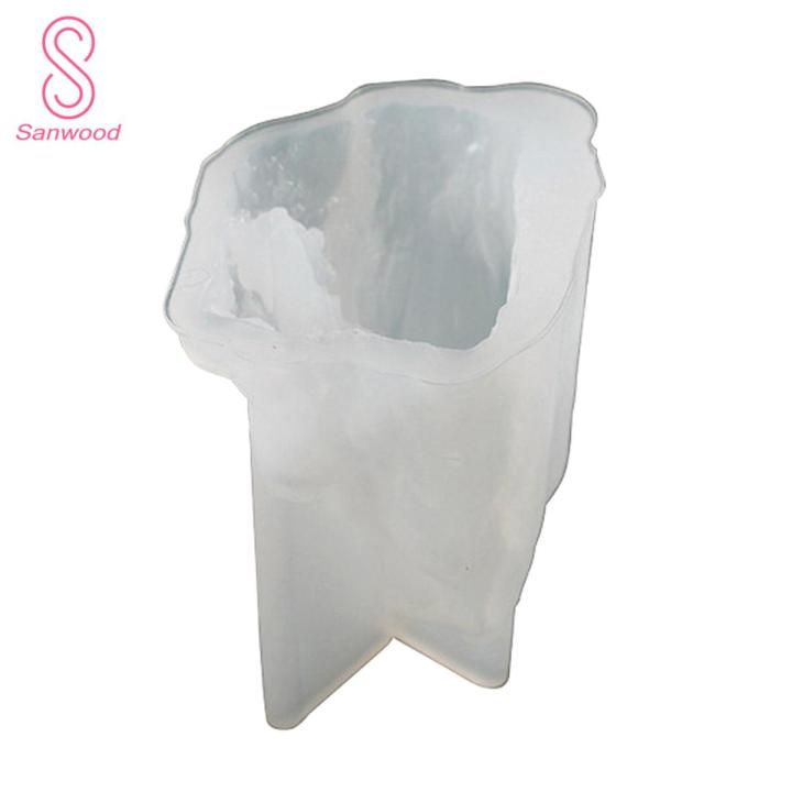 Epoxy Resin Mold Heat Resistant Faux Crystal Cluster Stone Silicone Mold Jewelry Accessories