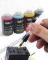 Refill Ink For Inkjet Printers-4 Colors. 