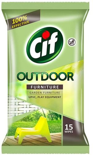 Cif Outdoor Furniture Cleaning Wipes 15’s