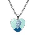 Famous Justin Bieber Chain Necklace Plated Necklace Heart Jewellery Handmade Cool For Men. 