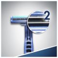 Gillette Blue II Plus Shaving Razor Bag of 3. 