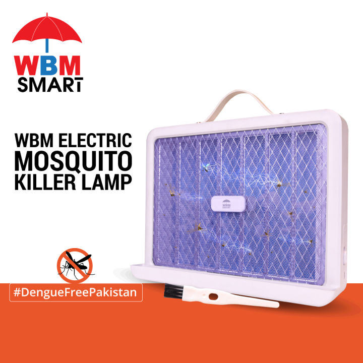 WBM Mosquito Killer Lamp With  LED UV Light, 2 in 1 Portable & Wall-Mountable Mosquito Lamp