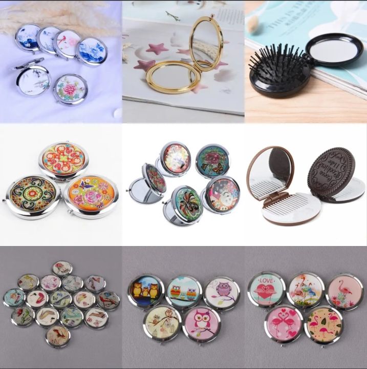 Pocket%20Mirror%20Fashion%20Women%20Ladies%20Cosmetic%20Folding%20Portable%20Double%20Sided%20Compact%20Pocket%20Makeup%20Mini%20Mirrors%20-%20Image%204