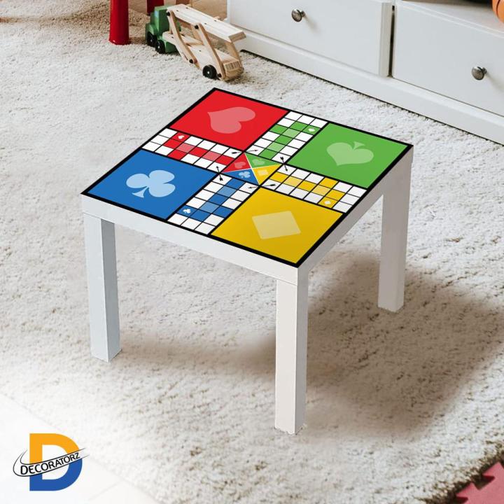 LUDO Board Game Sticker 14 X 14 inches Premium Quality