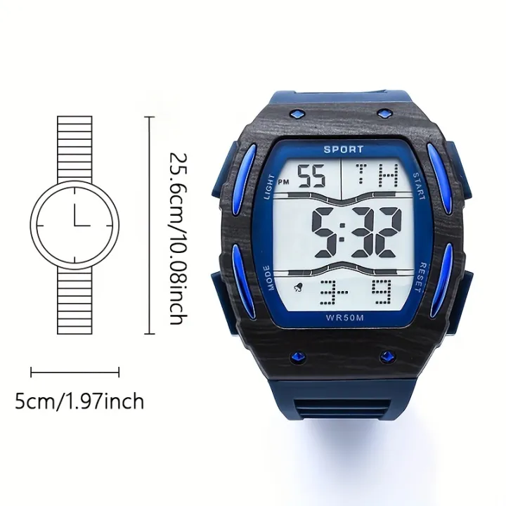 Multifunctional%20Square%20Waterproof%20Electronic%20Watch%20Minimalist%20Trend%20Sports%20Men's%20Watch%20Youth%20Watch%20-%20Image%203