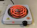 Portable Single Burner Hot Plate Electric Stove - 1000W. 