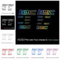 Waterproof and Sunproof PVC Reflective Bmc Stickers Cinelli for Road Bike Mountain Cycling Sticker MTB Bicycle Wheels Decal. 