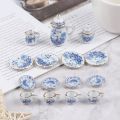 Miniature Items Cha Game Dollhouse Tea Set Toys for Girls Te Game for Girls Jugs and Cups Te Game Set Dining Ware Toys. 