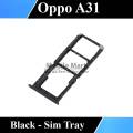Oppo A31 SIM Tray Sim Jacket Sim Slot Sim Door For A31  - Black. 