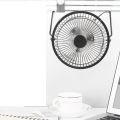 5W 5V Solar Panel ed Fan, Mini Portable Ventilation Cooling Fan 4-Inch USB Portable Fan for Camping Yacht Dog House. 