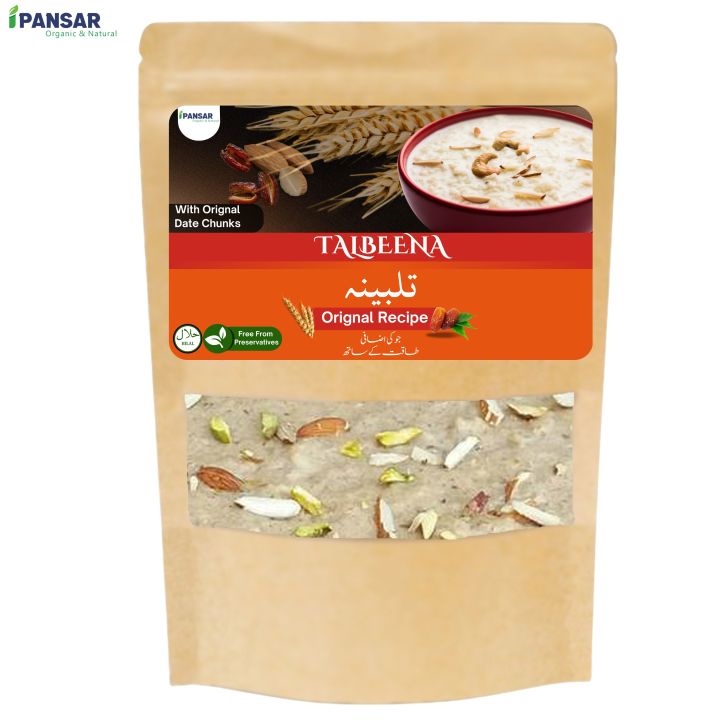TALBINA ECONOMIC PACK WITH DATES CHUNKS | TALBINA | ORGANIC TALBEENA FOR WEIGHT GAIN