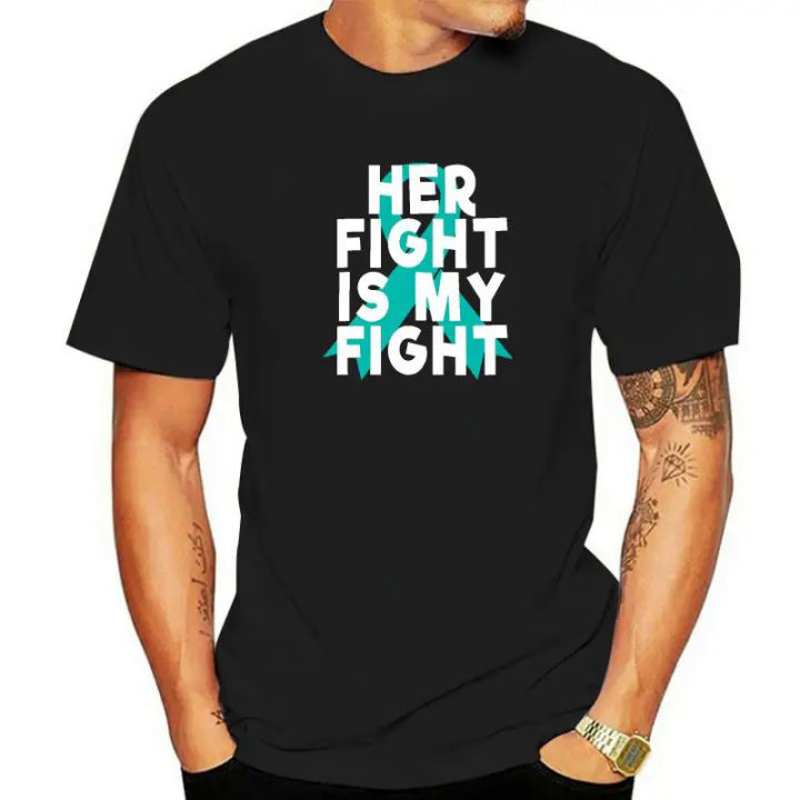 Sexual Assault Awareness T-Shirt Her Fight Is My Fight T-Shirt T Shirts Latest 3D Printed Cotton Men's T Shirt High Street